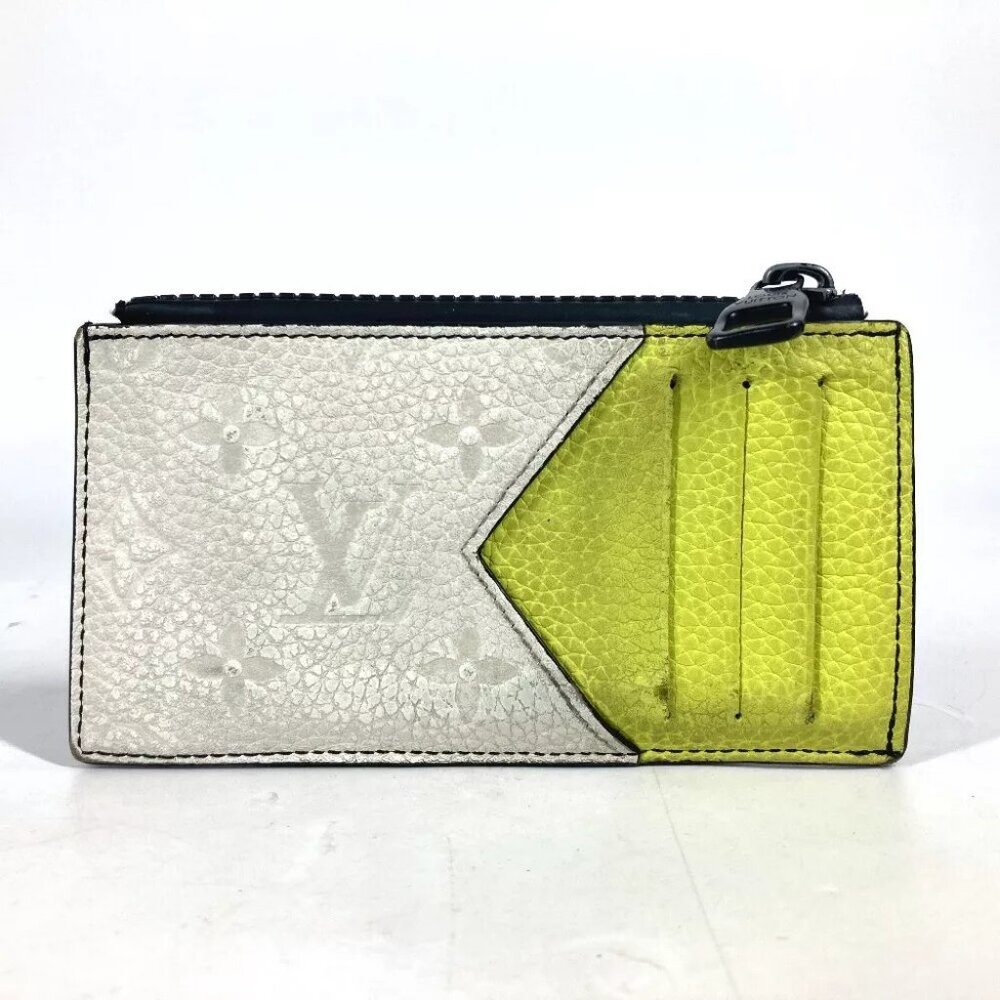 LOUIS VUITTON M81314 Coin card holder Wallet Fragment Coin Case coin purse - Picture 2 of 11